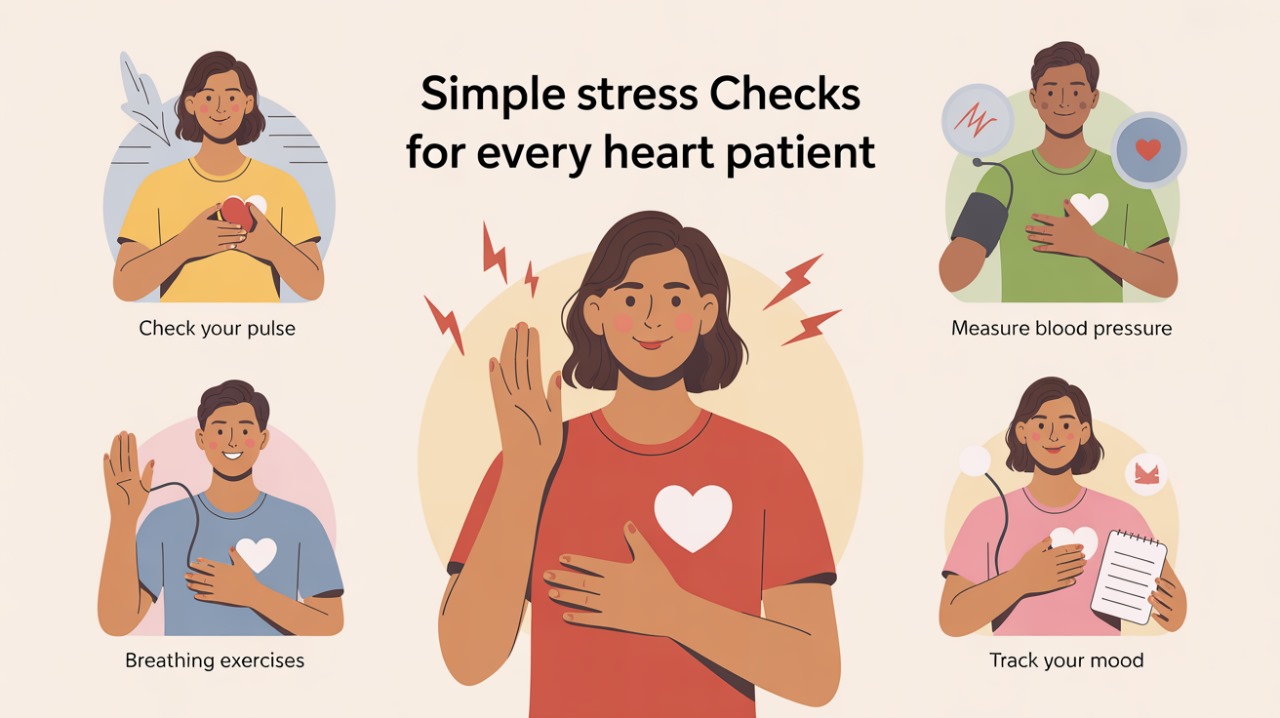 Simple Stress Checks for Every Heart Patient